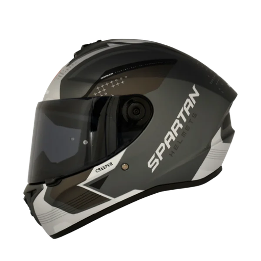 CASCO INTEGRAL DRAKEN CREEPER GRIS MATE