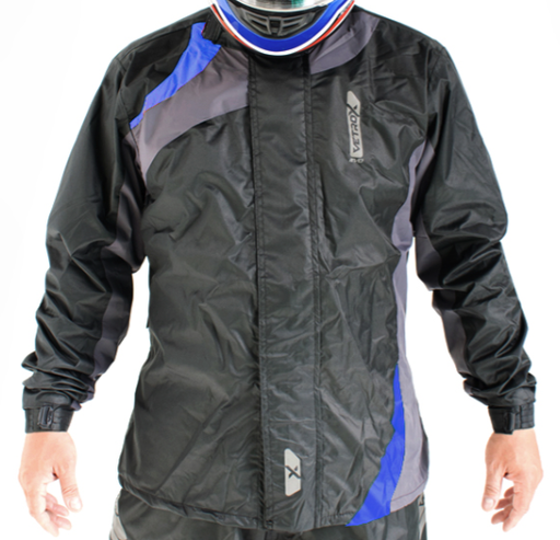 IMPERMEABLE VETROX EVO NEGRO GRIS AZUL CABALLERO