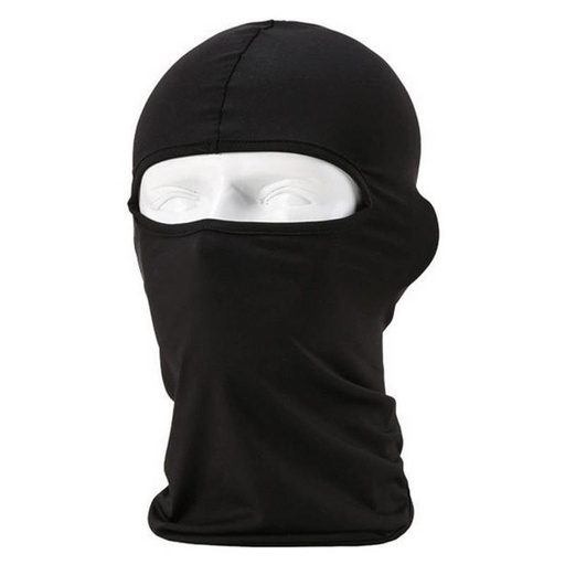 BALACLAVA ANTIBACTERIAL LYCRA POLIESTER NEGRA