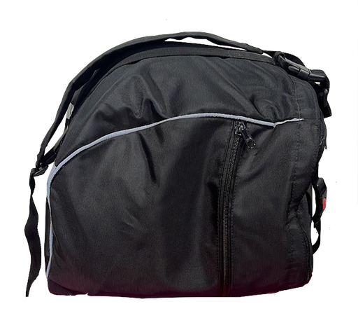[P06] PORTACASCO SMART BIKER MORRAL EXPANDIBLE NEGRO
