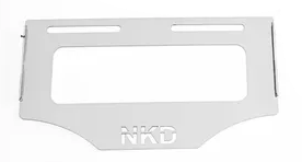[10141113] PORTA PLACA METALICO NKD