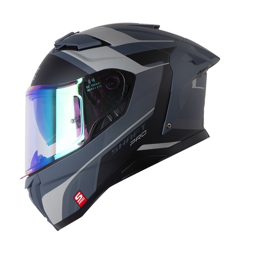 CASCO INTEGRAL SHAFT PRO 606SP DOBLE VISOR CLOWKY GRIS OSCURO GRIS OSCURO MATE