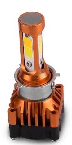 [139] BOMBILLO LED H4 DUAL COLOR 4500 LM