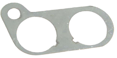 [0100613] SOPORTE SWITCH DOBLE ACERO INOXIDABLE 