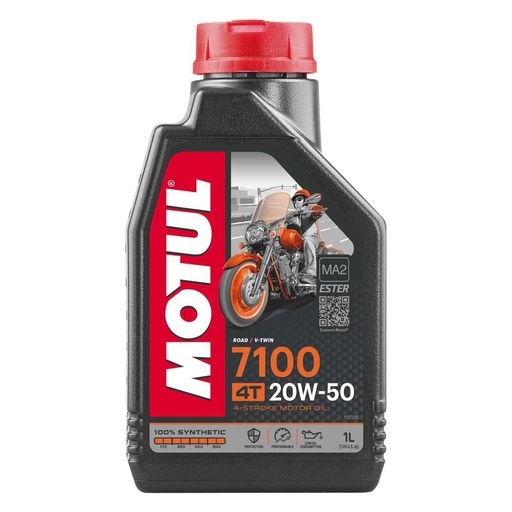 [3374650247410] ACEITE MOTUL 7100 4T 20W50 SINTETICO