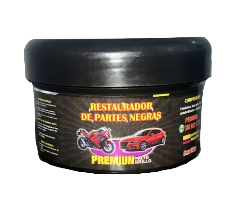[26] CREMA EN POTE PREMIUM SABAS RESTAURADOR PARTES NEGRAS