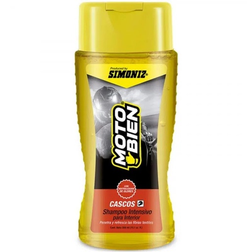 [7702155040612] SIMONIZ SHAMPOO INTENSIVO PARA COJINERIA DE CASCOS 