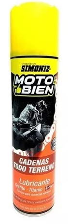[202187] SPRAY SIMONIZ LUBRICANTE CADENAS TODO TERRENO GRAFITO- TITANIO Y BORO