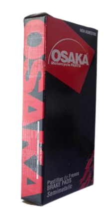[7709990554274] PASTA DE FRENO OSAKA DELANTERA/TRASERA 