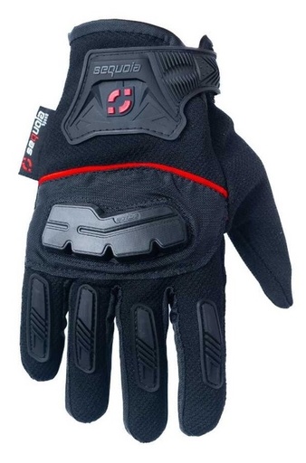 GUANTE CON PROTECCION SEQUOIA SPEED NEGRO