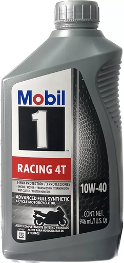 [071924449244] ACEITE MOBIL 1 RACING 4T 10W40