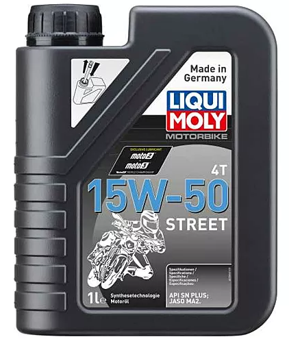 [LM2555CA] ACEITE LIQUI MOLY 4T 15W50 STREET