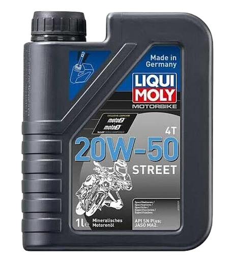 [LM1500CA] ACEITE LIQUI MOLY 4T 20W50 STREET MINERAL 