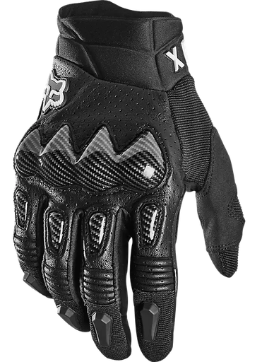 GUANTE CON PROTECCION FOX BOMBER NEGRO