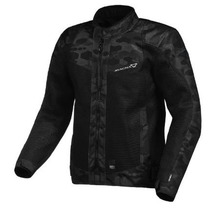CHAQUETA CON PROTECCION MACNA EMPIRE GRIS CAMUFLADO