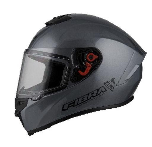 CASCO INTEGRAL FIBRA GIGA SOLID ANTRACITA MATE