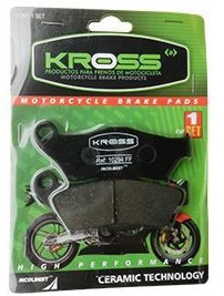 [10291] PASTA DE FRENO KROSS DELANTERA AKT 125-150-180 TTR/ AUTECO AGILITY 125