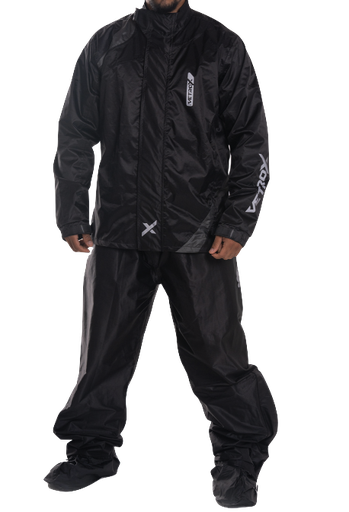 IMPERMEABLE VETROX EVO NEGRO GRIS CABALLERO