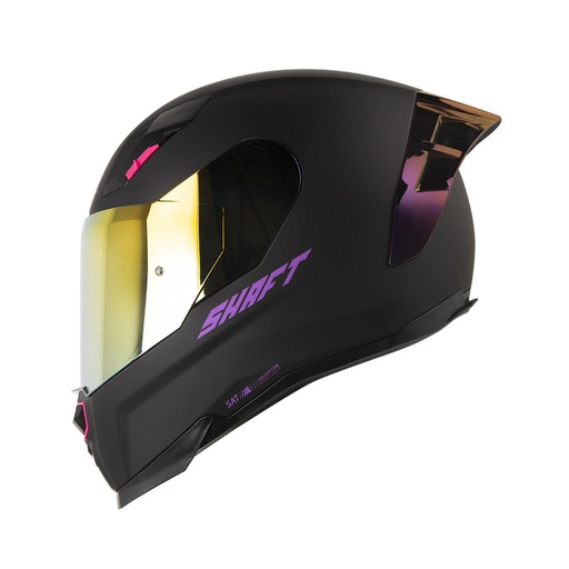 CASCO INTEGRAL SHAFT 562 R SOLID NEGRO MORADO MATE