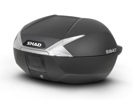 MALETERO SHAD SH47 LITROS NEGRO