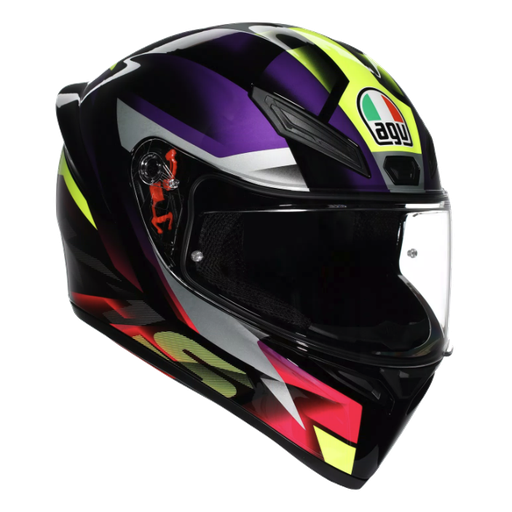 CASCO INTEGRAL AGV K1S FASTLAP MORADO ROSADO BRILLO