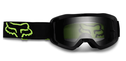 [25834-019] GAFAS CROSS FOX MAIN STRAY NEGRO AMARILLO LENTE TRANSPARENTE 