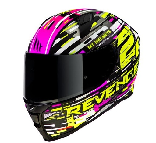 CASCO INTEGRAL MT FF110 REVENGE 2 BAYE A8 ROSA MATE