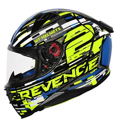 CASCO INTEGRAL MT FF110 REVENGE 2 BAYE A7 AZUL MATE