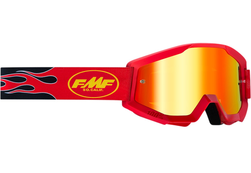 [F-50400-251-03] GAFAS CROSS FMF POWERCORE FLAME ROJO