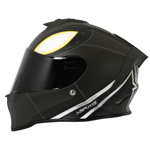 CASCO INTEGRAL XSPORTS V151 SPIDERMAN NEGRO MATE