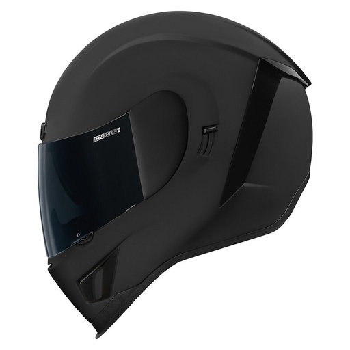 CASCO INTEGRAL ICON AIRFORM DOBLE VISOR DARK NEGRO MATE+VISOR