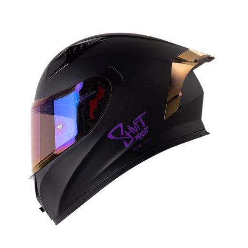 CASCO INTEGRAL SHAFT 526SP EVO SOLID NEGRO MORADO MATE 