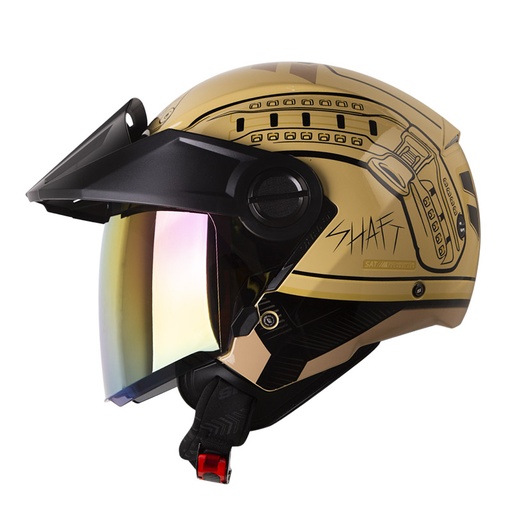 CASCO ABIERTO SHAFT 212 BALLISTIC BG NEGRO