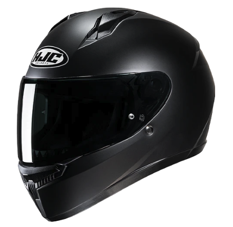 CASCO INTEGRAL HJC C10 SOLID NEGRO MATE-INCLUYE PINLOCK