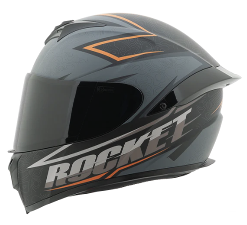 CASCO INTEGRAL JOE ROCKET RKT 100 SERIES ELEVATION GRIS NARANJA MATE