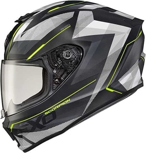 CASCO INTEGRAL SCORPION R420 ENGAGE HI VIS MATE