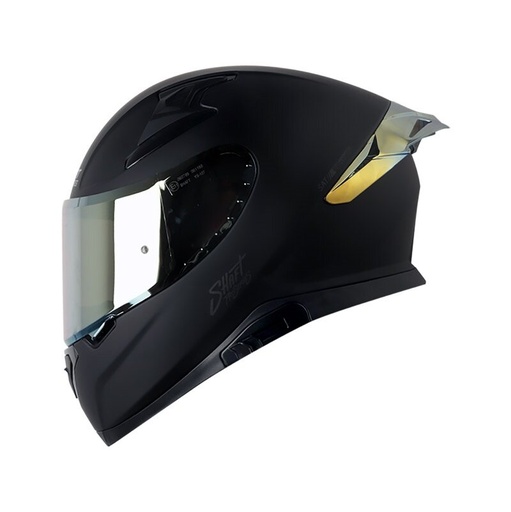 CASCO INTEGRAL SHAFT PRO 612 DOBLE VISOR SOLID NEGRO NEGRO MATE-INCLUYE PINLOCK