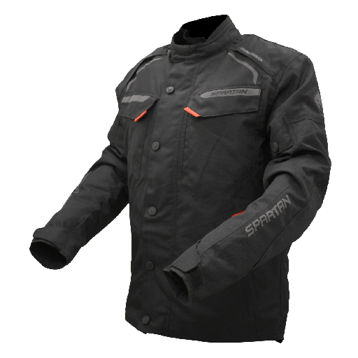 CHAQUETA CON PROTECCION SPARTAN TOURMALET NEGRO CABALLERO