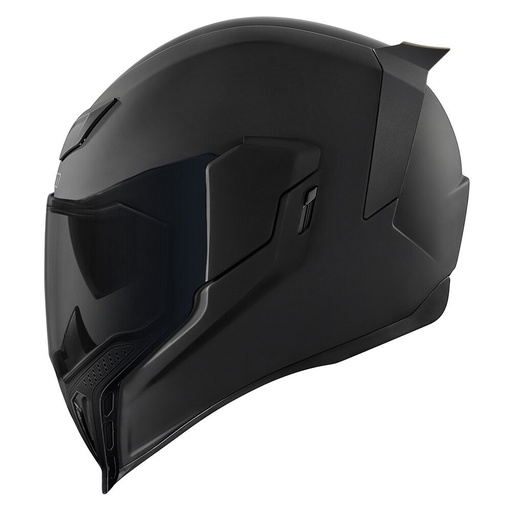 CASCO INTEGRAL ICON AIRFLITE DOBLE VISOR DARK NEGRO MATE+VISOR