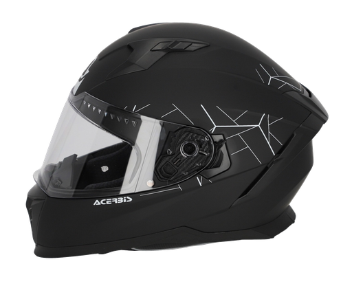 CASCO INTEGRAL ACERBIS X-WAY DOBLE VISOR NEGRO MATE ECE22.06