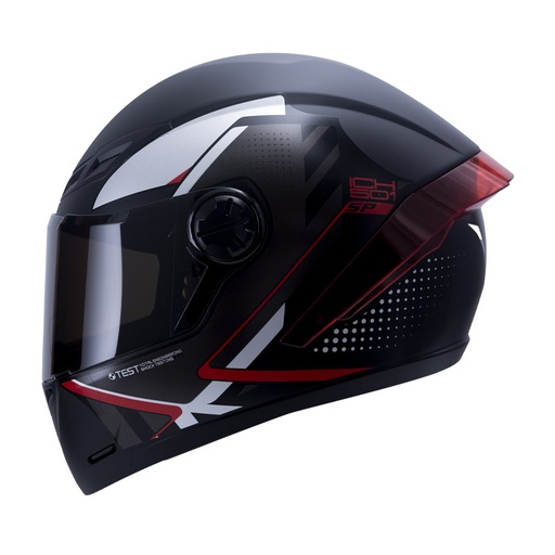 CASCO INTEGRAL ICH 501SP MOACA NEGRO GRIS MATE VISOR NEGRO