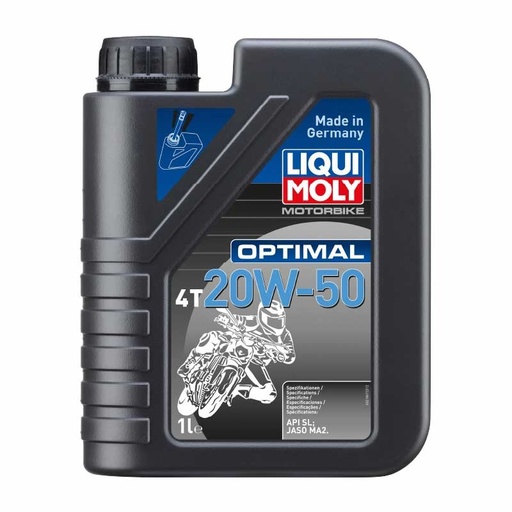 [LM21867CA] ACEITE LIQUI MOLY 4T 20W50 OPTIMAL MIN