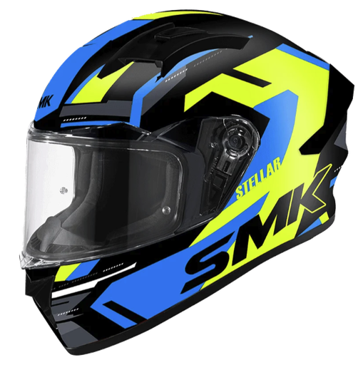 CASCO INTEGRAL SMK STELLAR GL245 AZUL AMARILLO FLOUR BRILLO