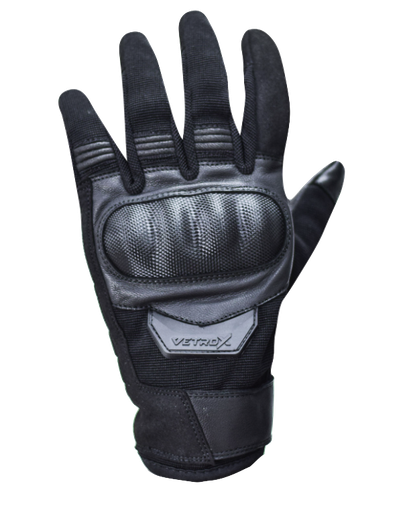 GUANTE CON PROTECCION VETROX SUPREME NEGRO