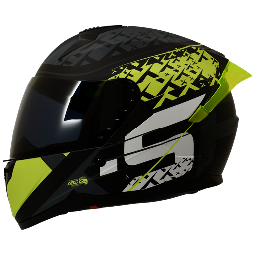CASCO INTEGRAL XSPORTS M67 INFINITY GRIS AMARILLO NEON MATE