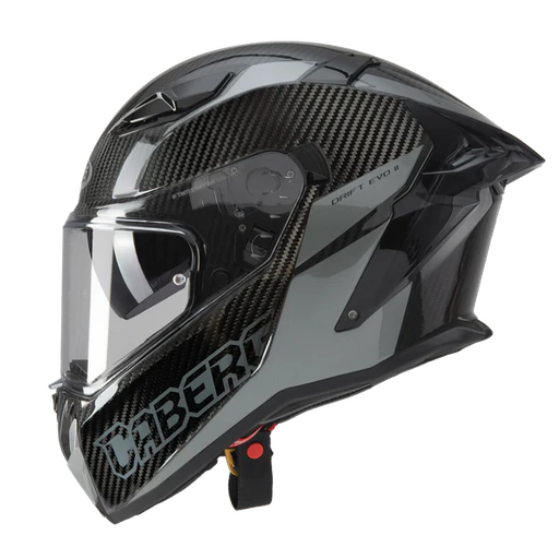 CASCO INTEGRAL CABERG DRIFT EVO II CARBON NOVA GRIS BRILLO