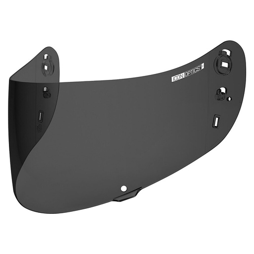 VISOR ICON INTEGRAL AIRFORM/ AIRMADA NEGRO