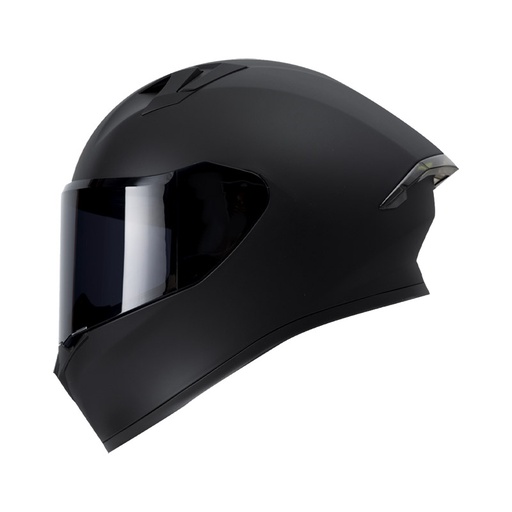 CASCO INTEGRAL ICH 503 SOLID NEGRO MATE VISOR NEGRO