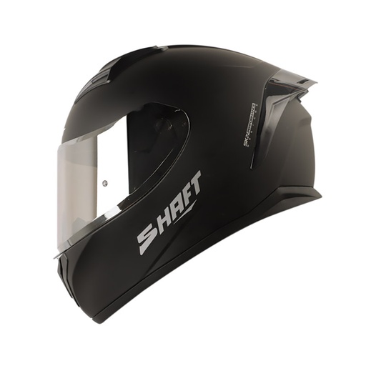CASCO INTEGRAL SHAFT SH582SP EVO SOLID NEGRO SILVER MATE VISOR SILVER