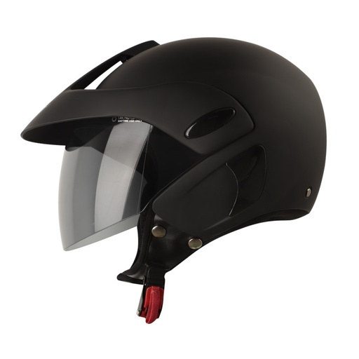 CASCO ABIERTO ICH 205 SOLID NEGRO FUCSIA MATE VISOR NEGRO